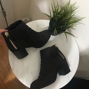 Black booties